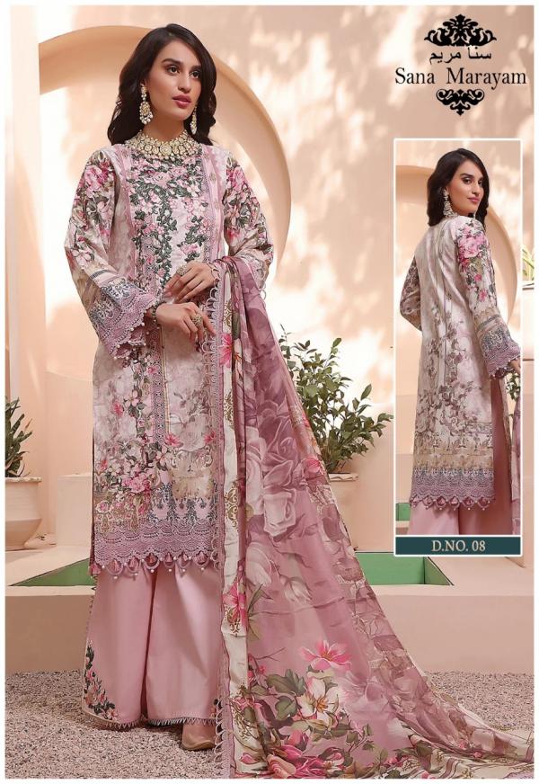 Sana Marayam Gulaal Classy Luxury Lawn Cotton Karachi Collection